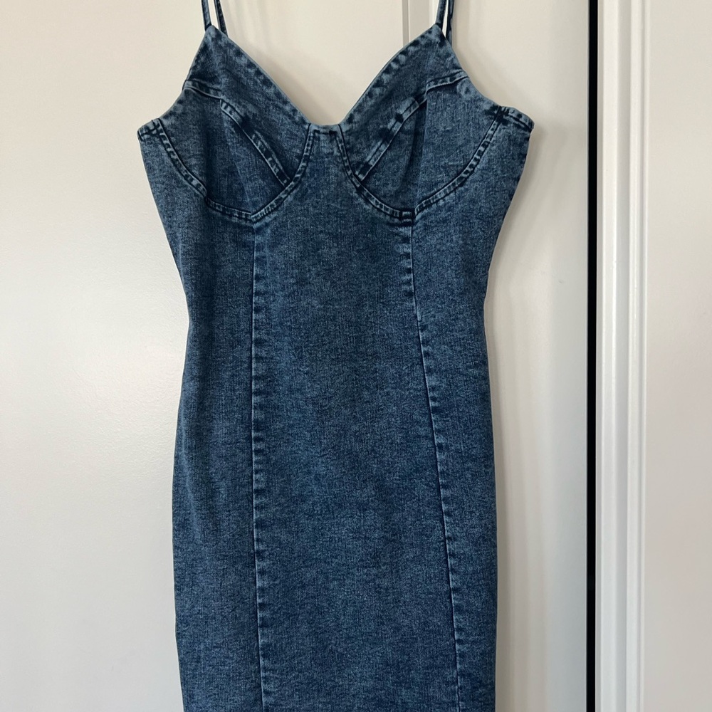 New Fashion Nova Jean  dress